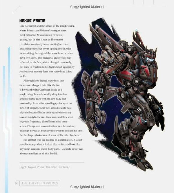 Transformers The Covenant Of Primus Hardcover Mega Preview Of 13 Primes Book Details Image  (20 of 46)